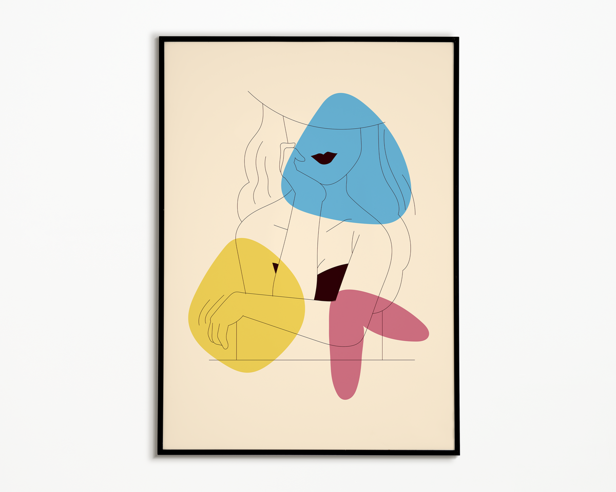 Amelia printable wall art by Décor Emporium, view 2