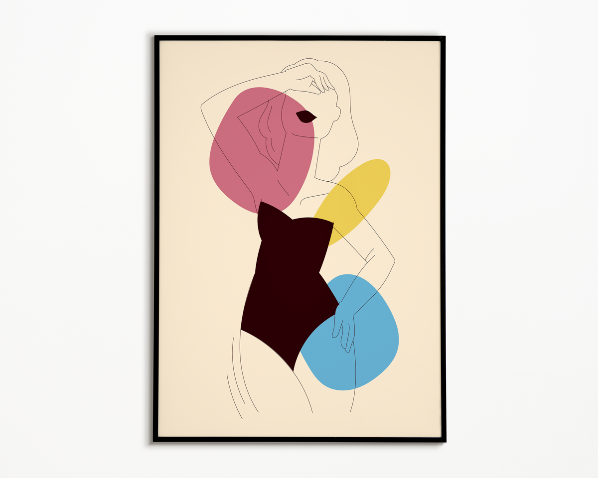 Amelia printable wall art by Décor Emporium, view 4