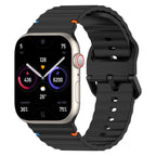 Flexible silicone Apple Watch band by Strapium
