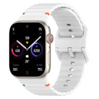 Flexible silicone Apple Watch band by Strapium, view 5