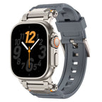 Adventure Silicone Strap for Apple Watch by Strapium, view 4