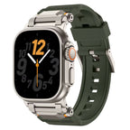 Adventure Silicone Strap for Apple Watch by Strapium, view 5