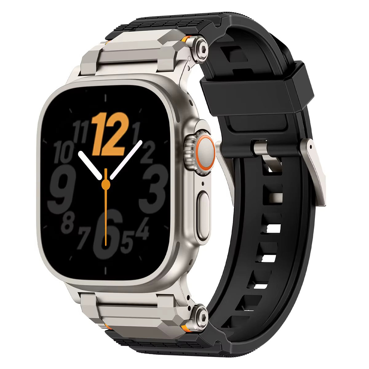 Adventure Silicone Strap for Apple Watch by Strapium, view 7