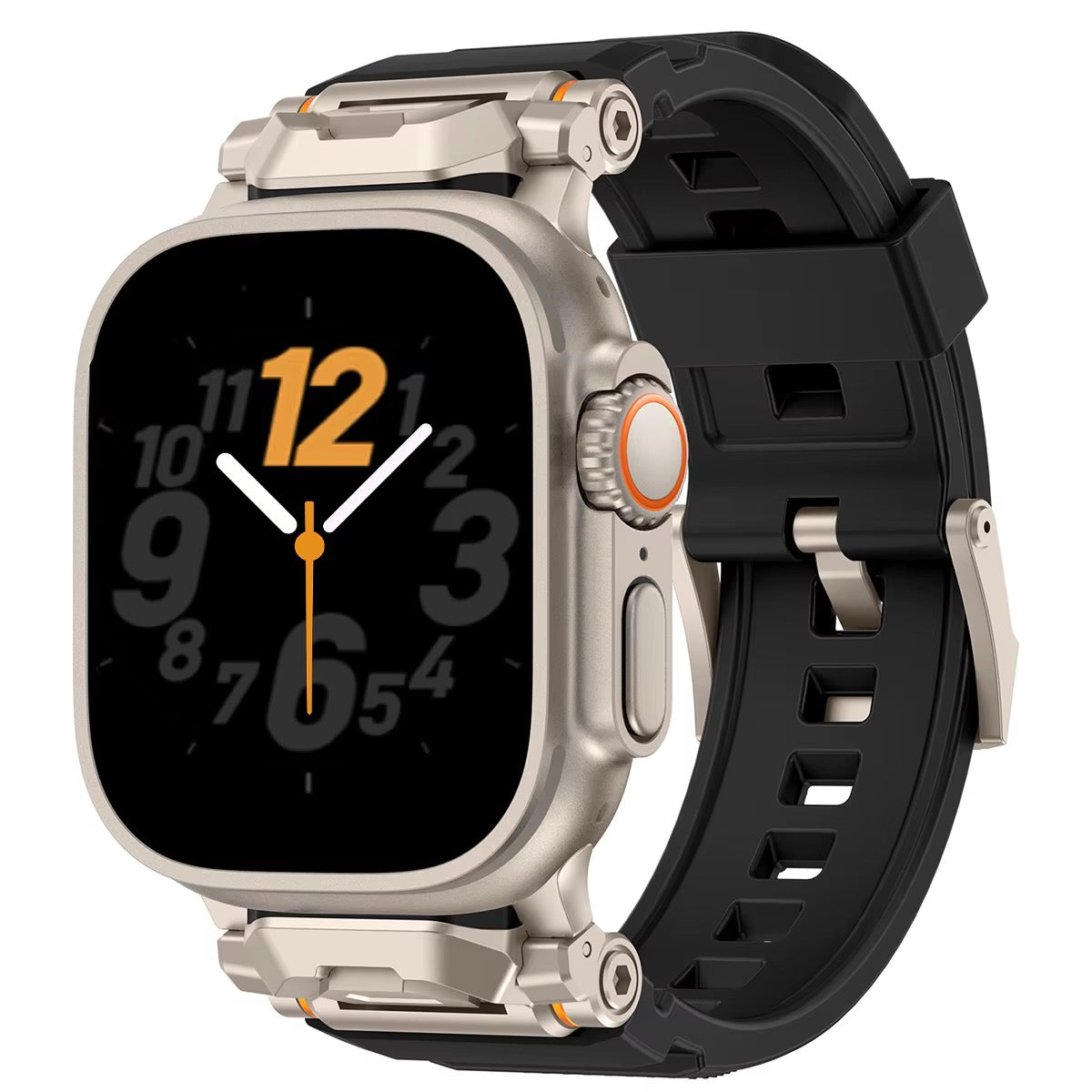 Soft Silicone Band for Apple Watch by Strapium, view 2