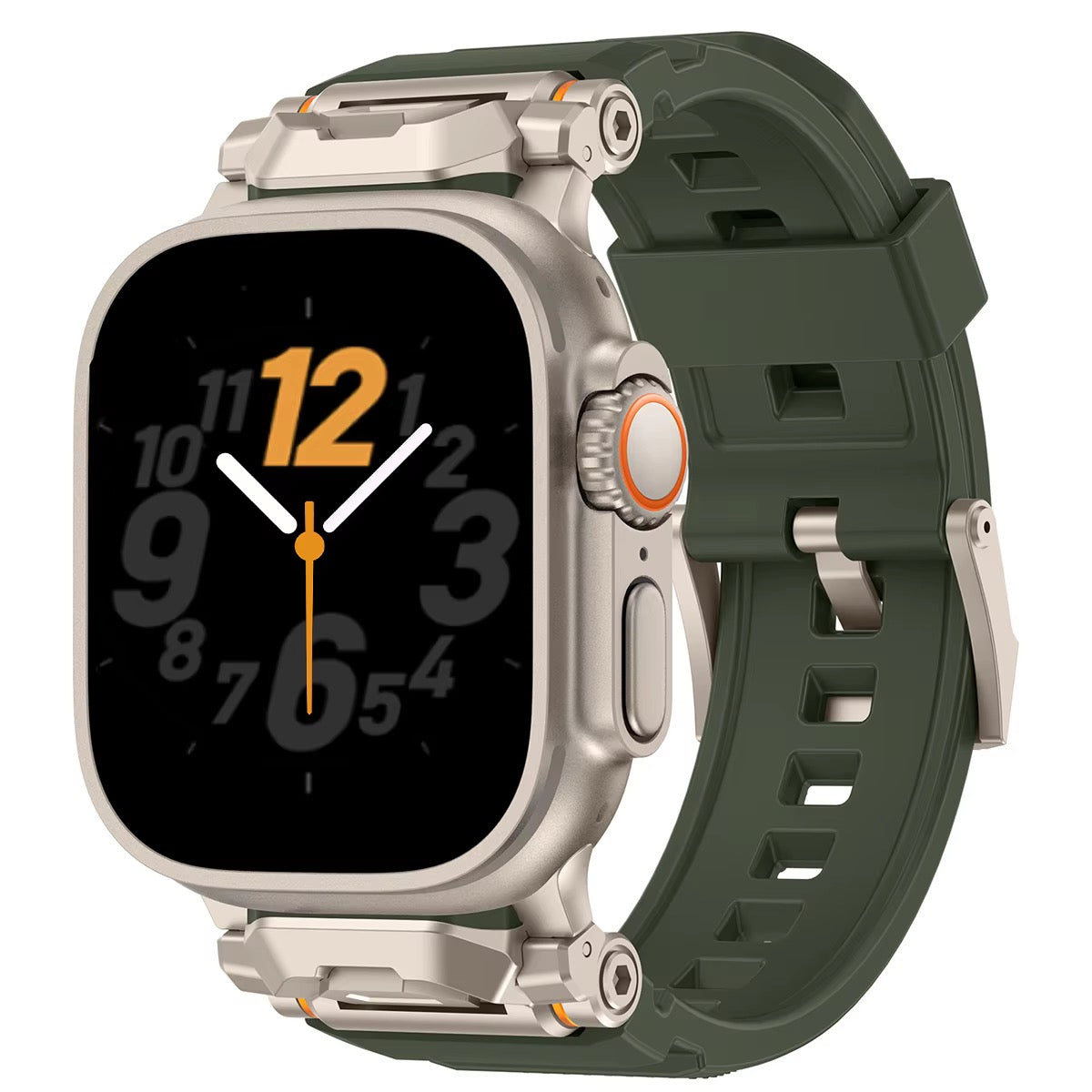 Soft Silicone Band for Apple Watch by Strapium, view 5