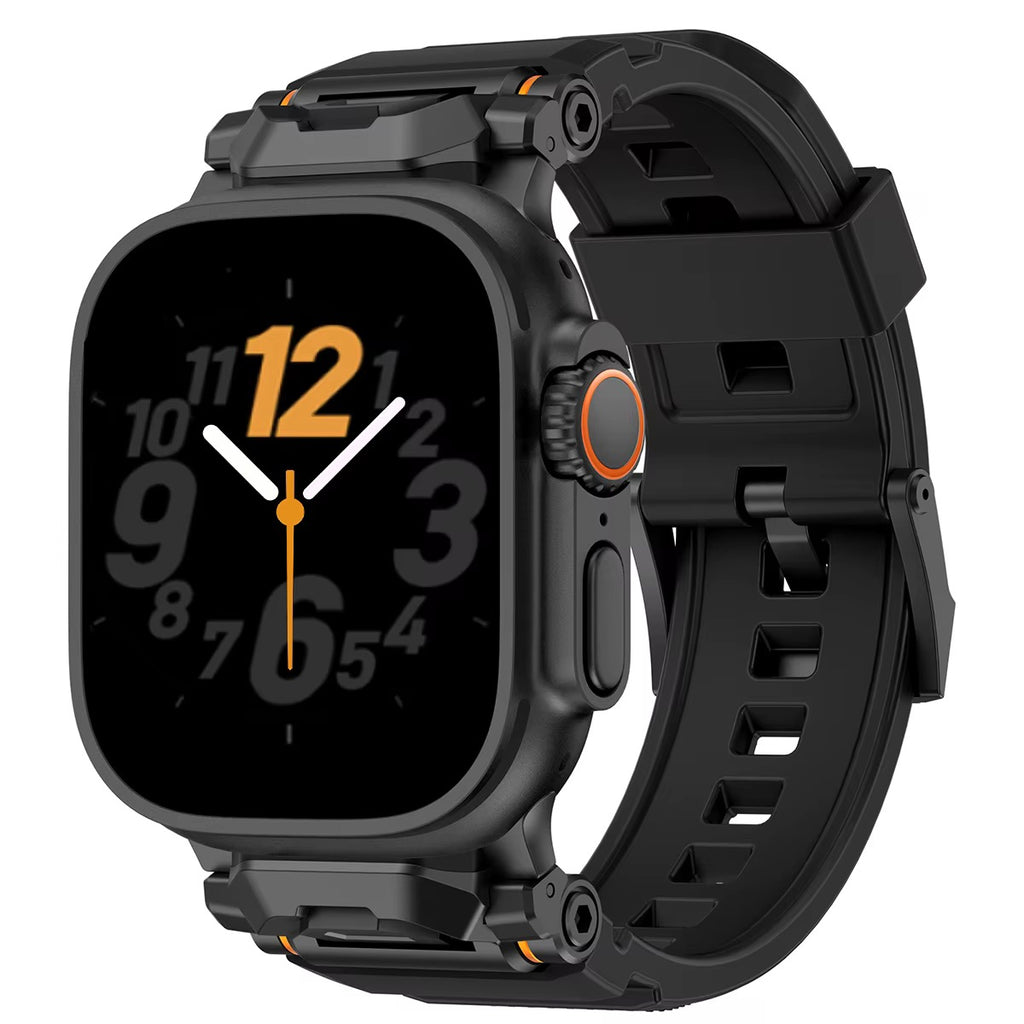Soft Silicone Band for Apple Watch by Strapium, view 6
