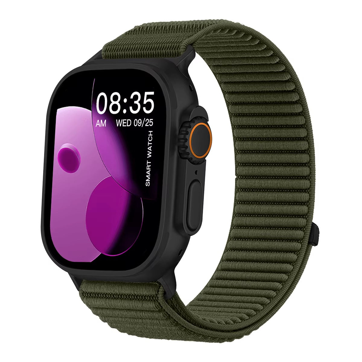 Nylon Braided Sport Strap for Apple Watch by Strapium, view 8