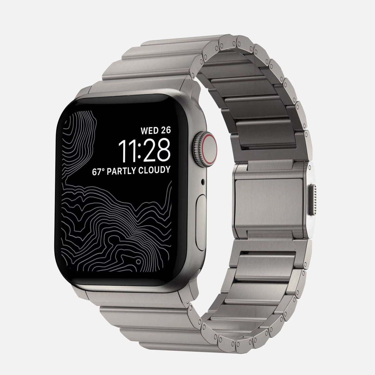 Steel Magnetic Band for Apple Watch by Strapium, view 2