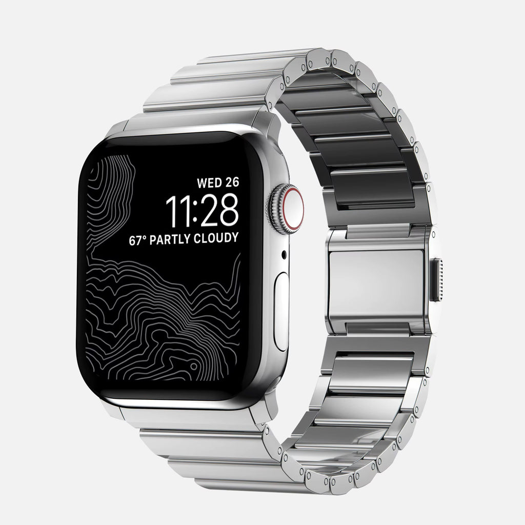 Steel Magnetic Band for Apple Watch by Strapium, view 3