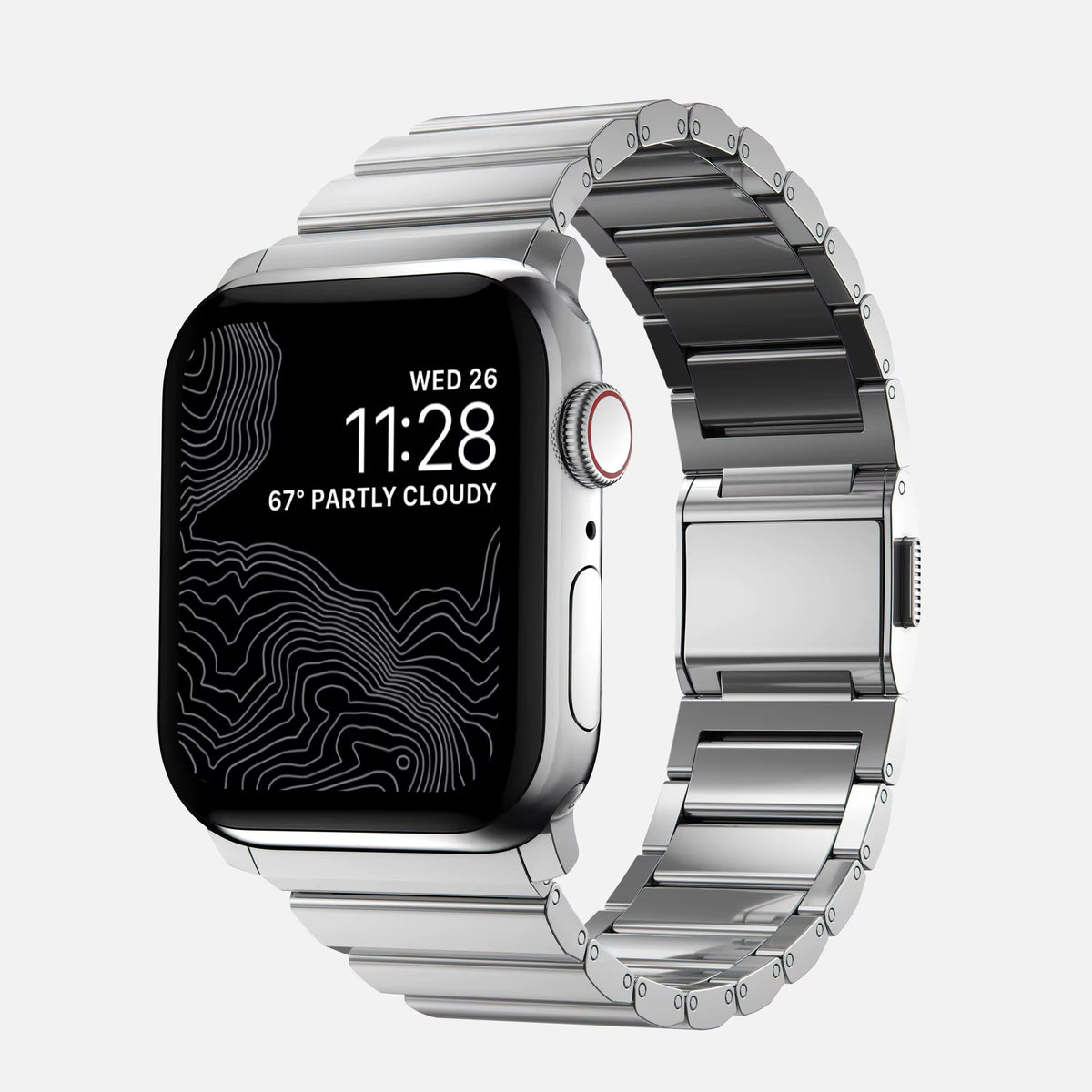 Steel Magnetic Band for Apple Watch by Strapium, view 3
