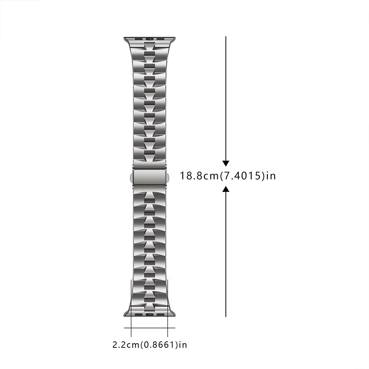 Stainless Steel Strap for Apple Watch by Strapium, view 7
