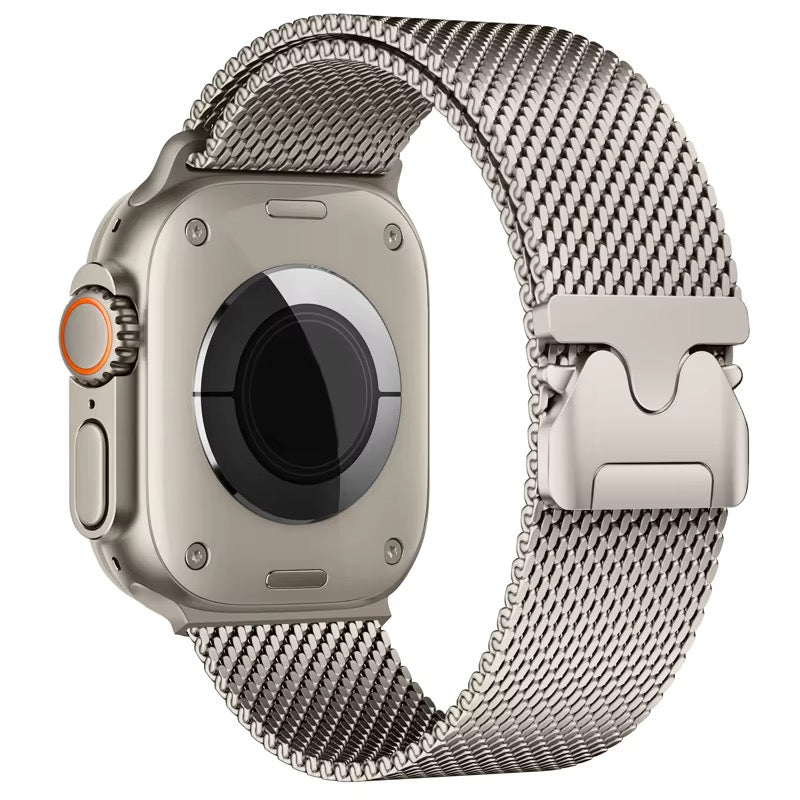 Milanese Stainless Steel for Apple Watch by Strapium, view 2