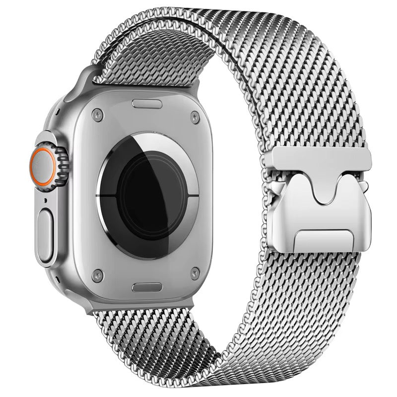Milanese Stainless Steel for Apple Watch by Strapium, view 5