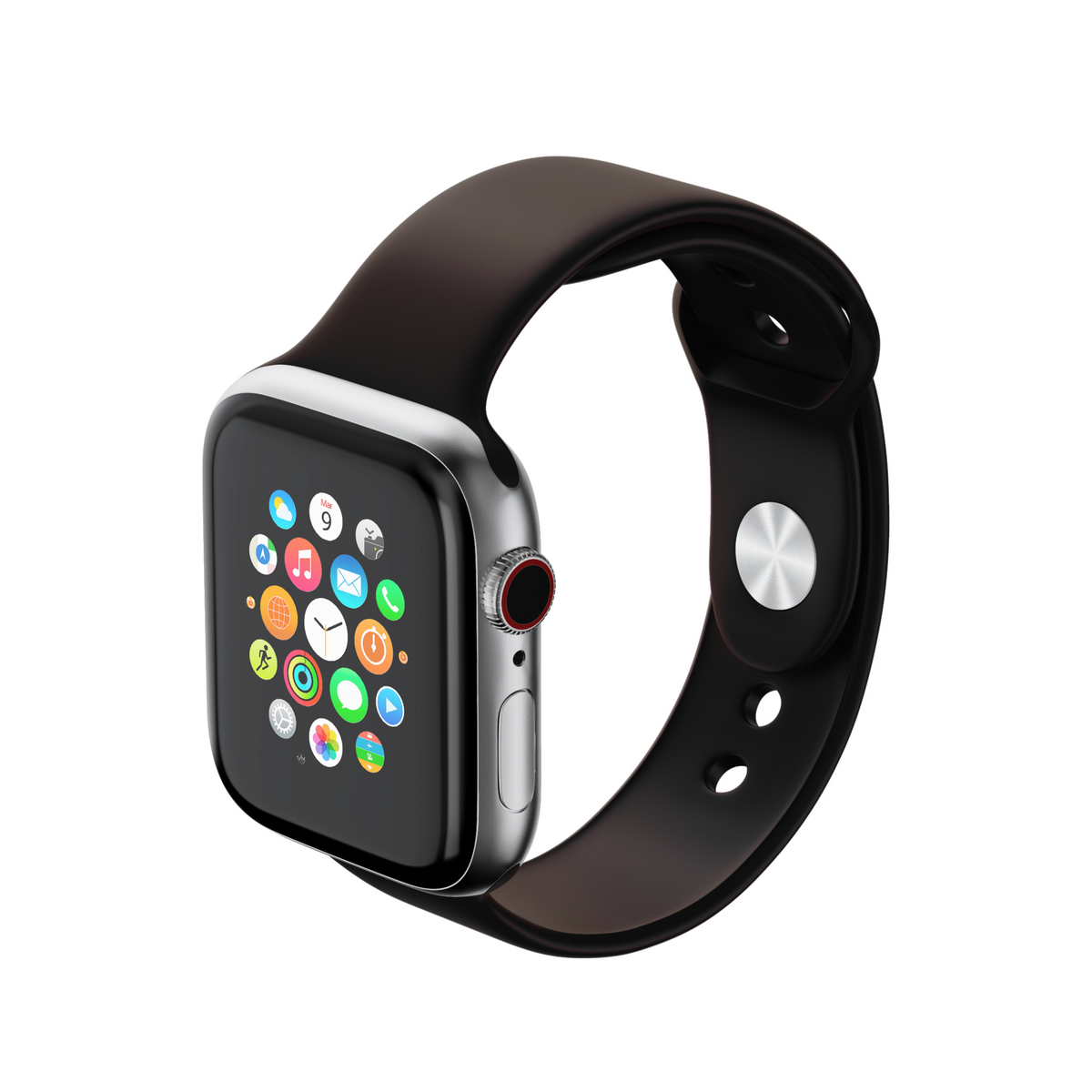 Silicone Loop for Apple Watch by Strapium, view 6
