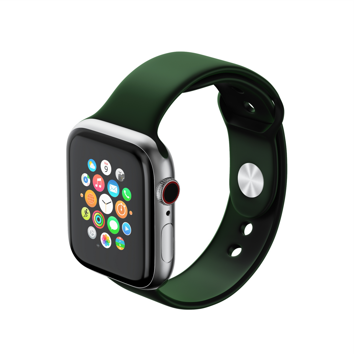 Silicone Loop for Apple Watch by Strapium, view 4