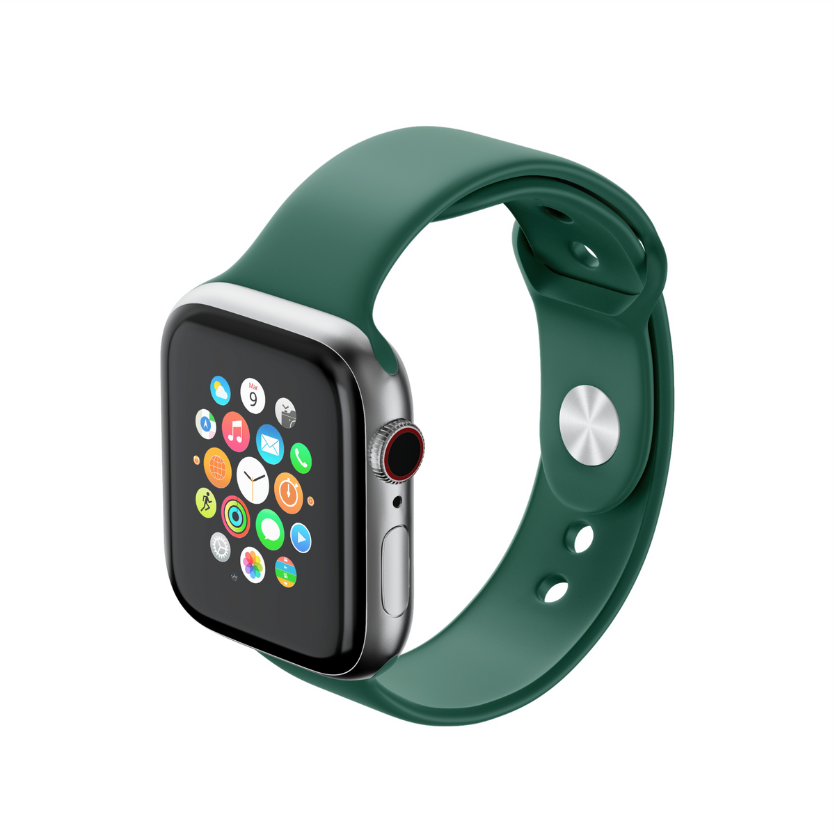 Silicone Loop for Apple Watch by Strapium, view 2