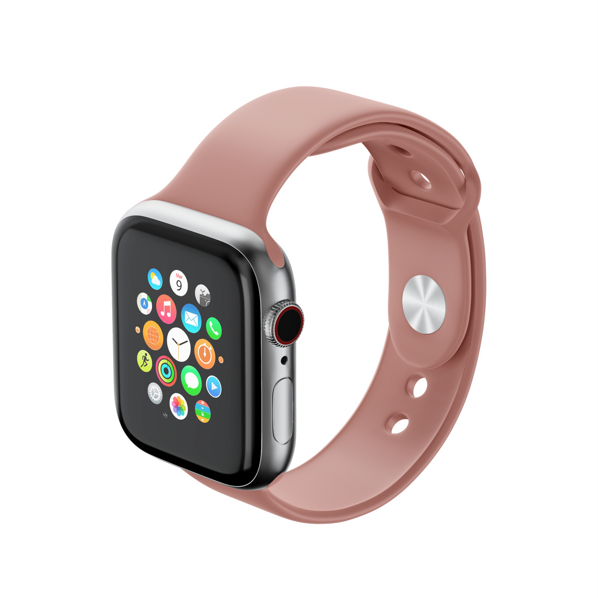 Silicone Loop for Apple Watch by Strapium, view 3
